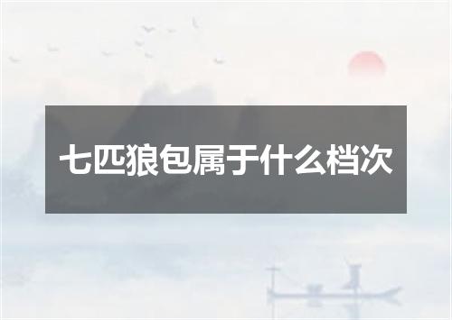 七匹狼包属于什么档次