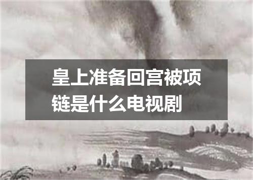 皇上准备回宫被项链是什么电视剧