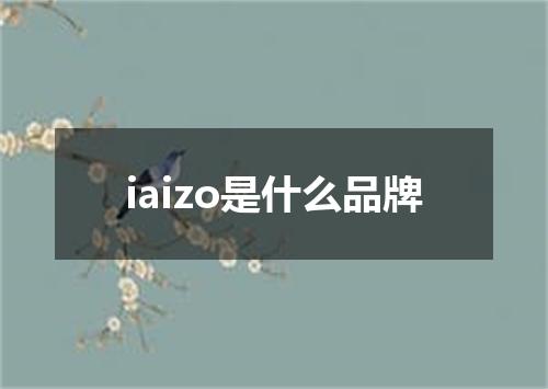 iaizo是什么品牌