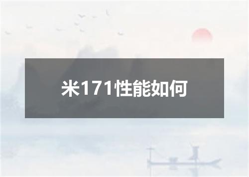米171性能如何