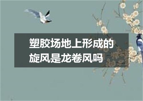 塑胶场地上形成的旋风是龙卷风吗
