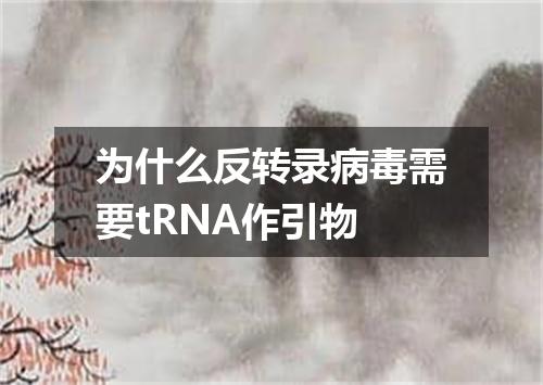 为什么反转录病毒需要tRNA作引物
