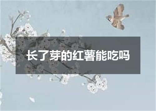 长了芽的红薯能吃吗