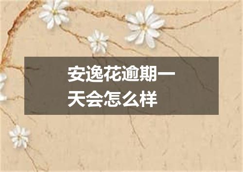 安逸花逾期一天会怎么样