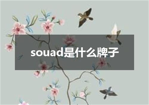 souad是什么牌子