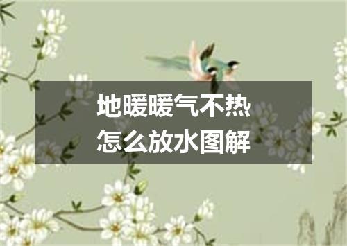 地暖暖气不热怎么放水图解