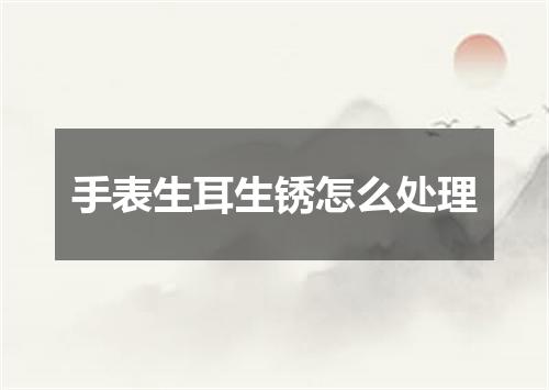 手表生耳生锈怎么处理