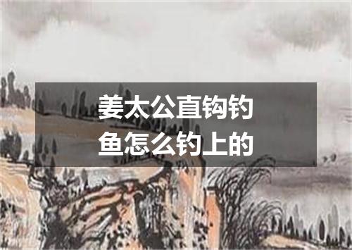 姜太公直钩钓鱼怎么钓上的