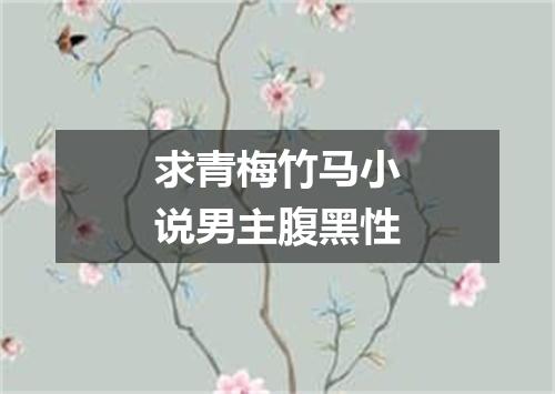 求青梅竹马小说男主腹黑性