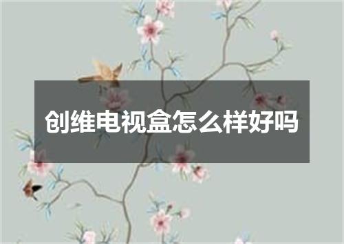 创维电视盒怎么样好吗
