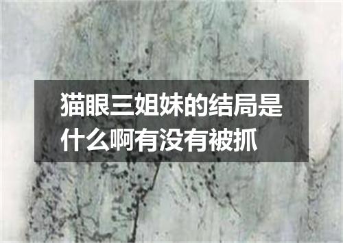 猫眼三姐妹的结局是什么啊有没有被抓