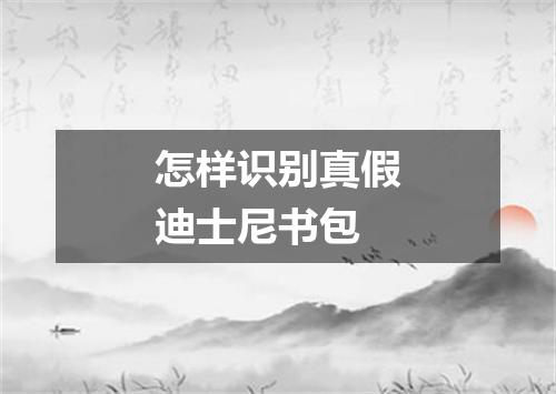 怎样识别真假迪士尼书包