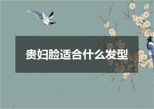 贵妇脸适合什么发型