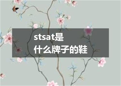 stsat是什么牌子的鞋