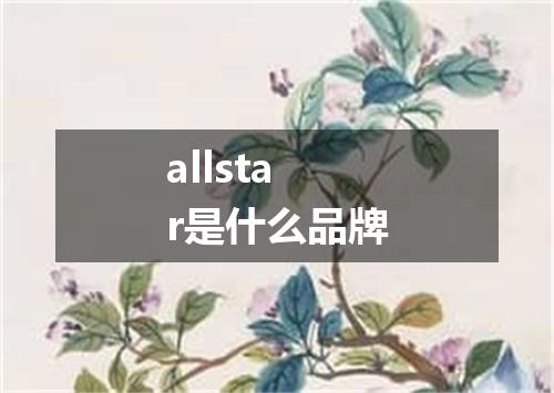 allstar是什么品牌