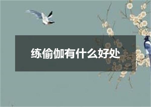 练偷伽有什么好处