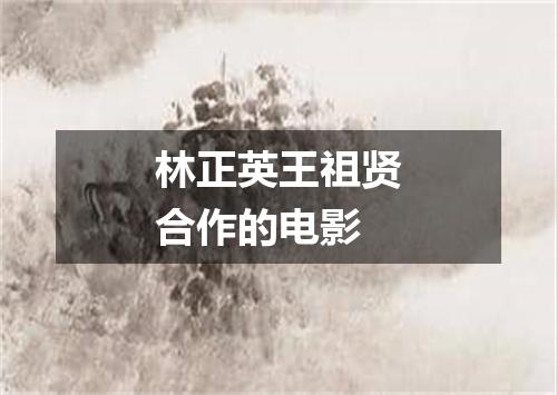 林正英王祖贤合作的电影