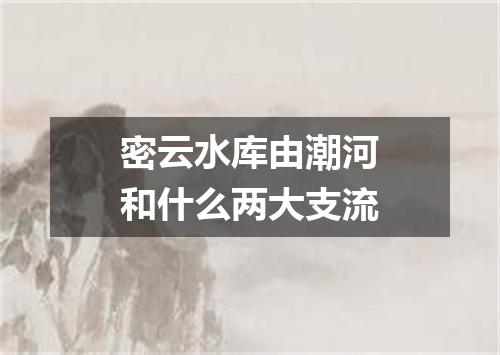 密云水库由潮河和什么两大支流
