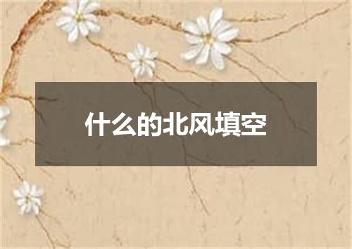 什么的北风填空