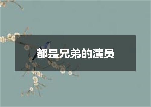 都是兄弟的演员