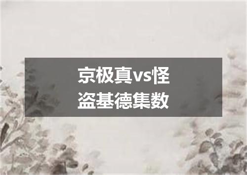 京极真vs怪盗基德集数