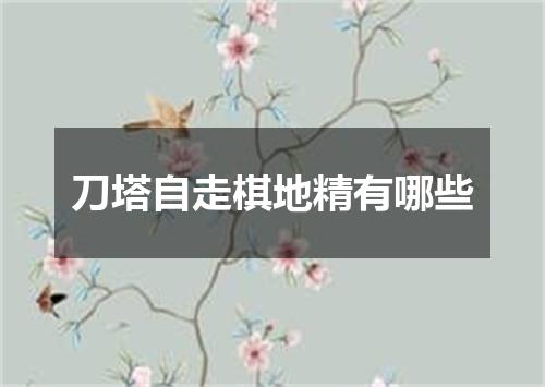 刀塔自走棋地精有哪些