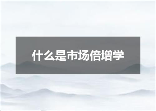 什么是市场倍增学