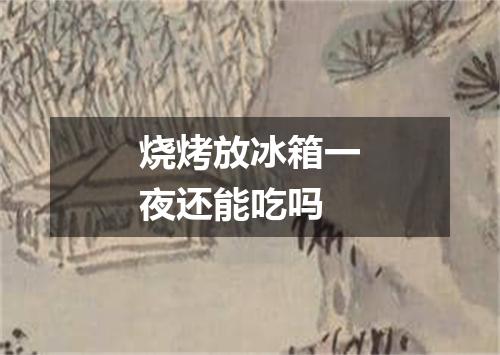 烧烤放冰箱一夜还能吃吗