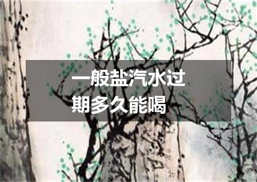 一般盐汽水过期多久能喝