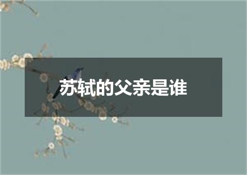 苏轼的父亲是谁