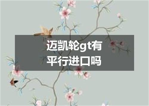 迈凯轮gt有平行进口吗