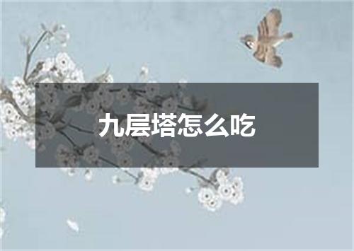 九层塔怎么吃