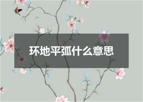 环地平弧什么意思