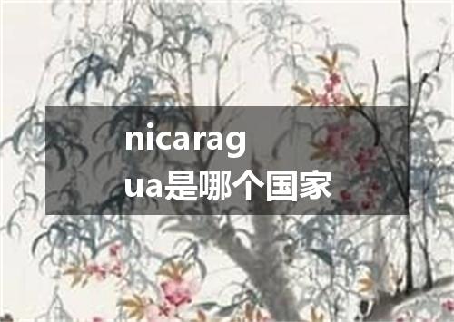 nicaragua是哪个国家