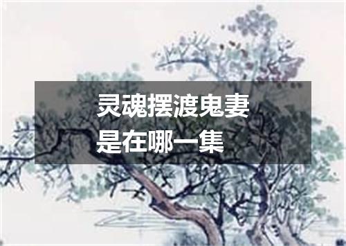 灵魂摆渡鬼妻是在哪一集