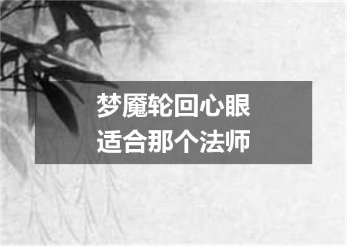 梦魇轮回心眼适合那个法师