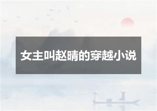 女主叫赵晴的穿越小说