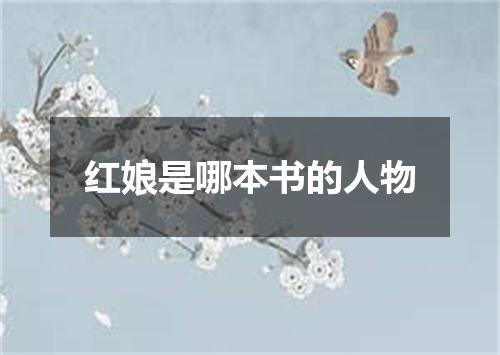 红娘是哪本书的人物