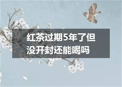 红茶过期5年了但没开封还能喝吗