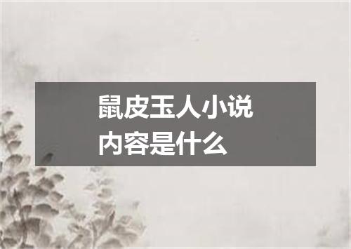鼠皮玉人小说内容是什么