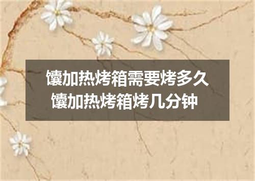 馕加热烤箱需要烤多久 馕加热烤箱烤几分钟