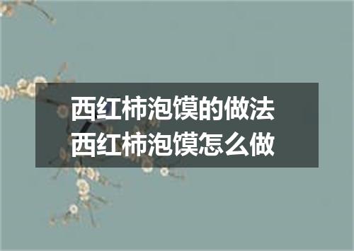 西红柿泡馍的做法 西红柿泡馍怎么做