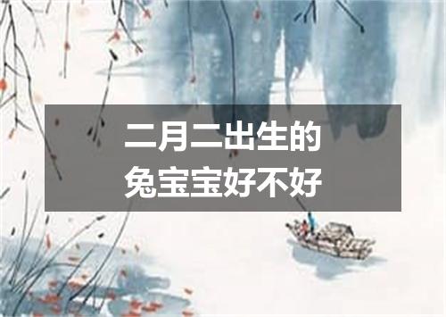 二月二出生的兔宝宝好不好