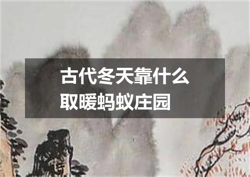 古代冬天靠什么取暖蚂蚁庄园