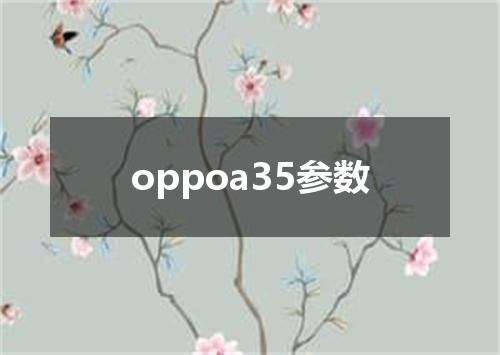 oppoa35参数