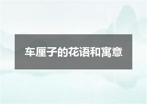 车厘子的花语和寓意