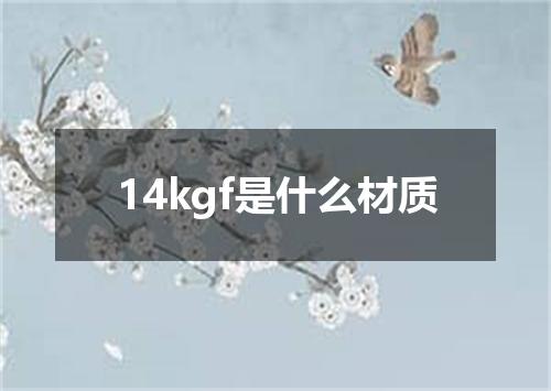 14kgf是什么材质