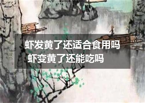 虾发黄了还适合食用吗 虾变黄了还能吃吗