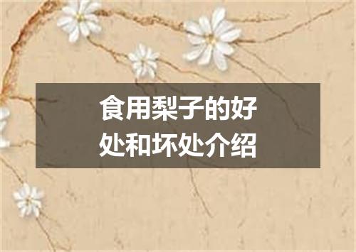 食用梨子的好处和坏处介绍