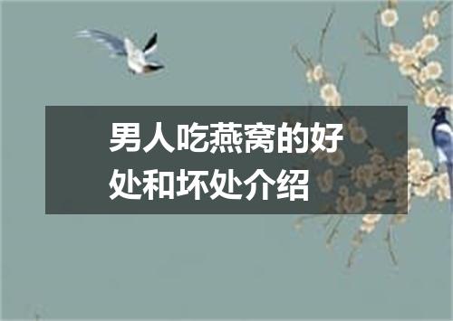 男人吃燕窝的好处和坏处介绍